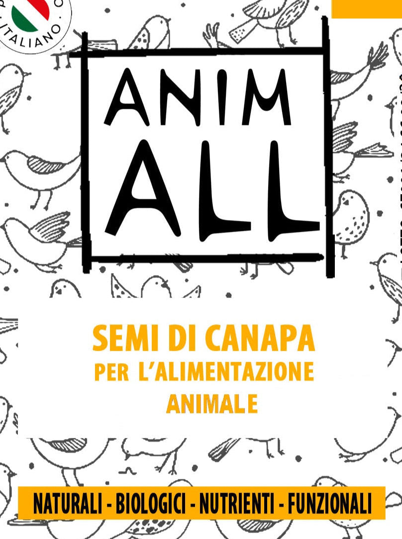 Mangime- Semi integrali di canapa