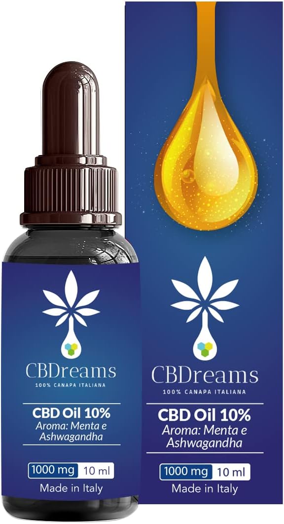 Olio Funzionale Canapa, Menta e Ashwaganda