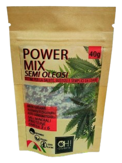 Power Mix - semi di canapa decorticati & semi oleosi