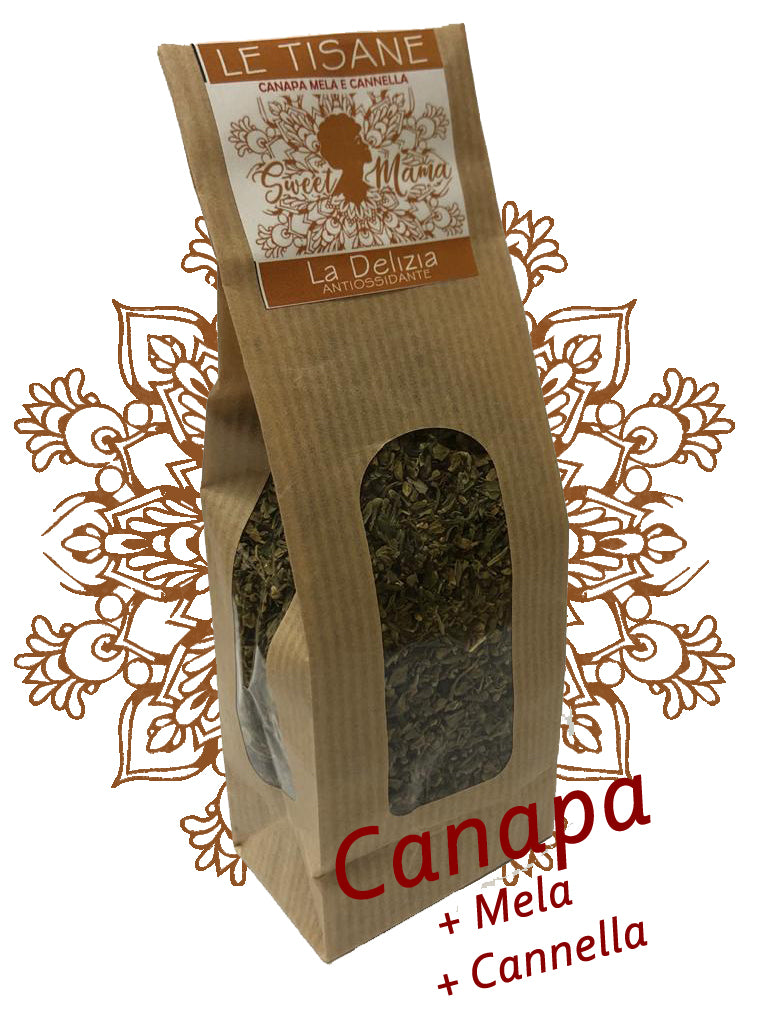 La Delizia: tisana canapa, mela & cannella