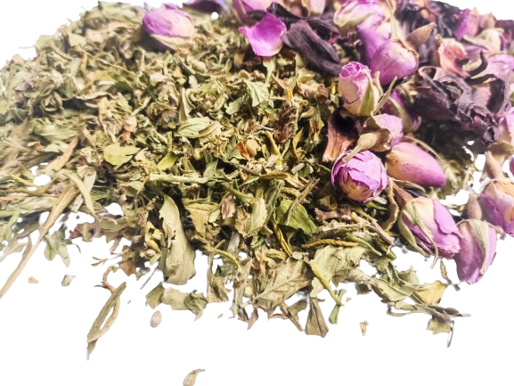 La Floreale: tisana canapa, rose & karkadè