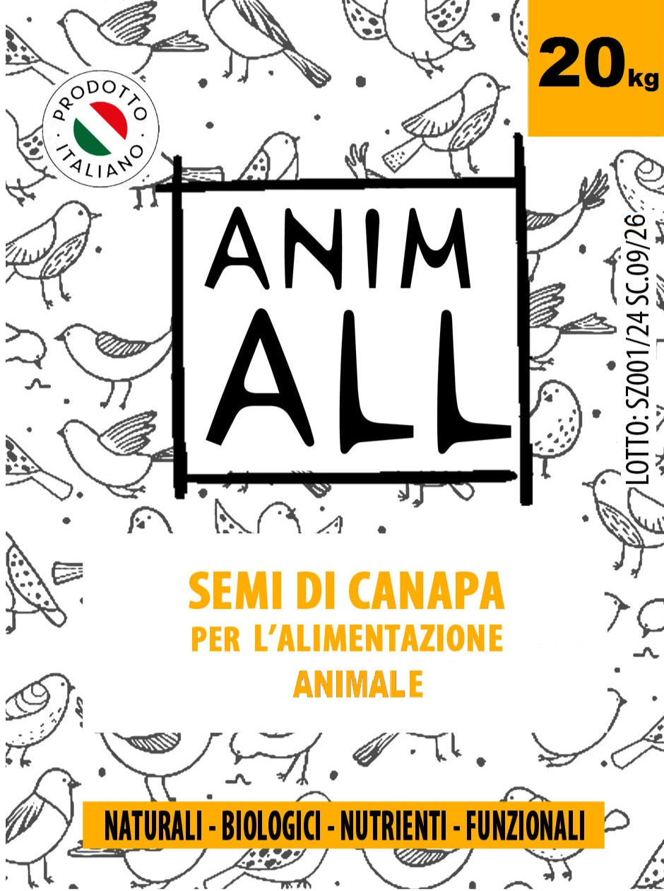 Mangime- Semi integrali di canapa