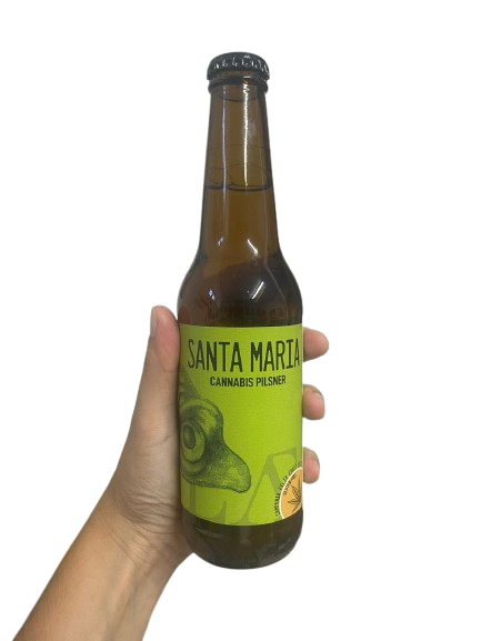 BIRRA ALLA CANAPA -&quot; SANTA MARIA&quot; - 33 CL